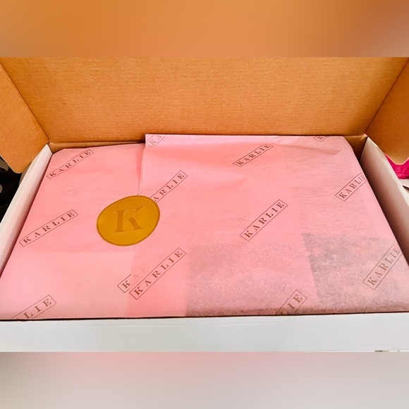 KARLIE Flowy Tiered Orange Blossom Floral Flowy Maxi Ruffle Skirt w POCKETS NWT - Picture 16 of 16